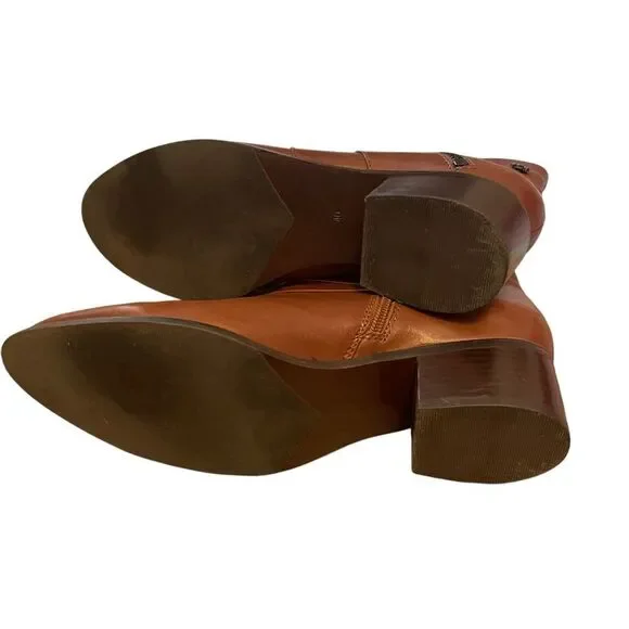 Regarde Le Ciel Brown Leather Booties Boots Size 40 US 9 - Picture 5 of 5